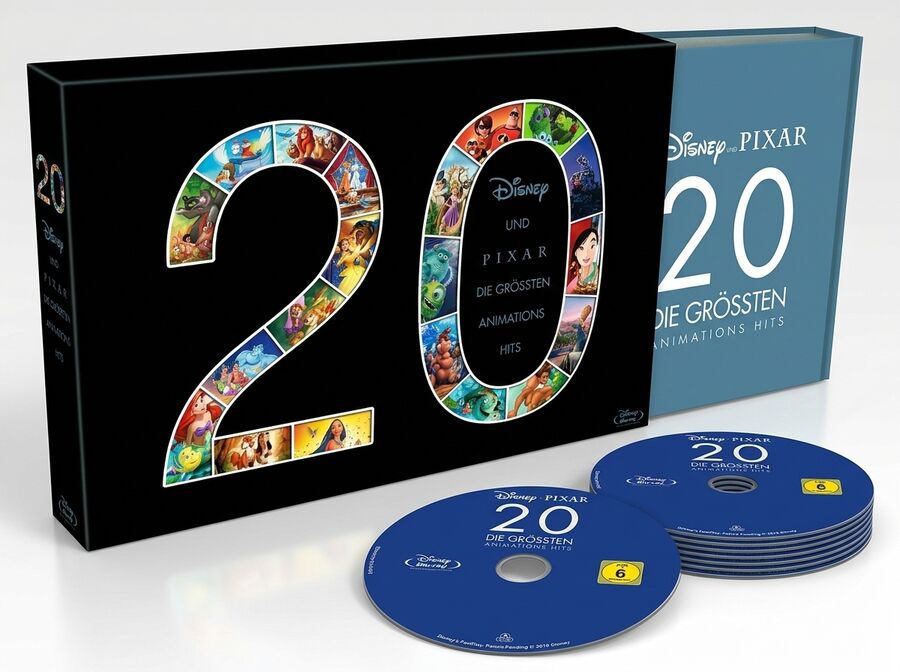Disney & Pixar – Die größten Animations-Hits (Blu-ray, Limited Edition)