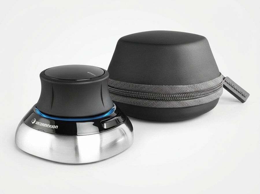 3Dconnexion SpaceMouse Wireless (3D-Maus, kabellos) schwarz