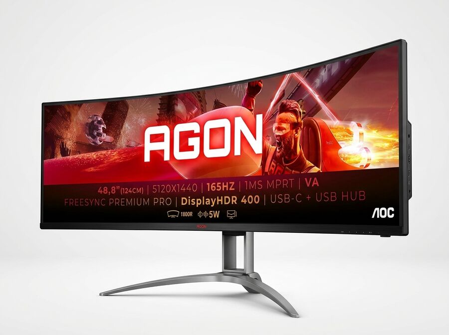 AOC Agon AG493UCX2 49" DQHD Curved Gaming-Monitor