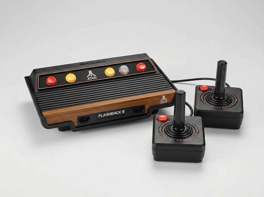 Atari Flashback 8 Classic Game Console (105 Spiele, 2 Joysticks)