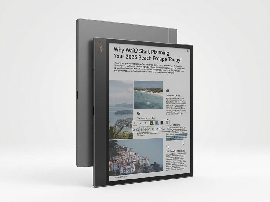 BOOX Tab X C 13,3" Farb-ePaper-Tablet 128GB
