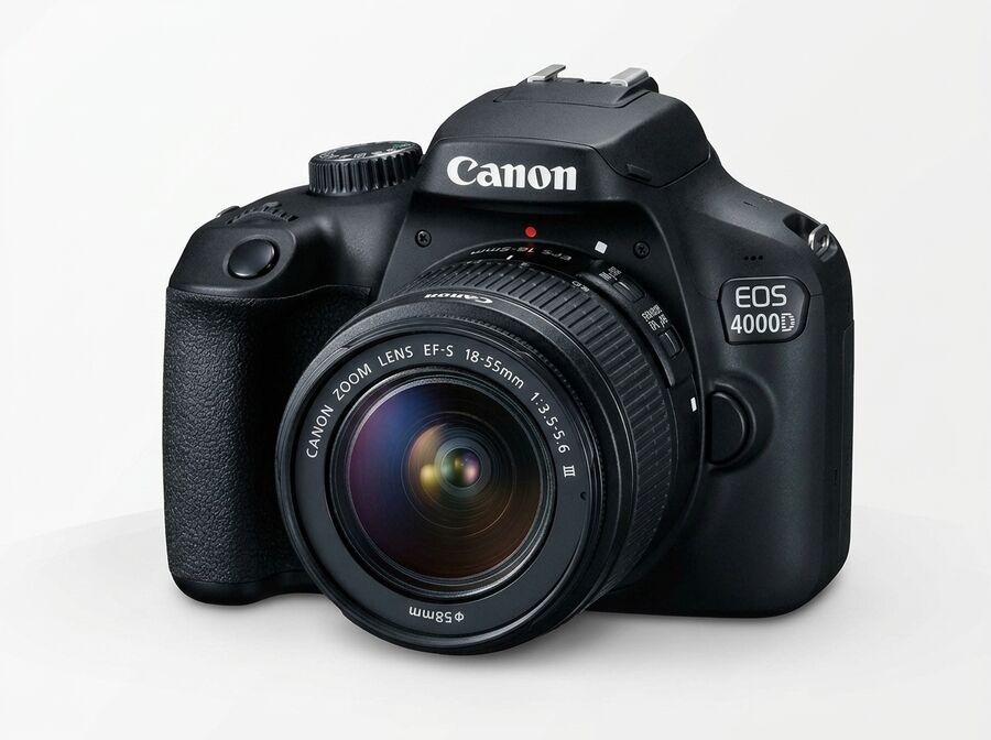 Canon EOS 4000D inkl. 18‑55mm Black