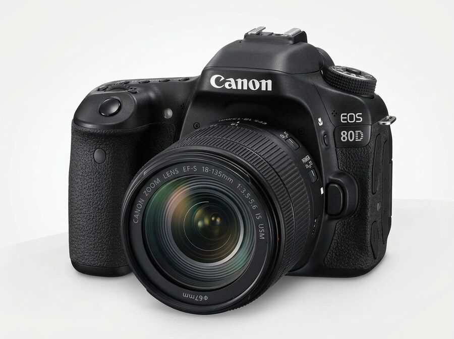Canon EOS 80D Kit mit EF-S 18-135mm f/3.5-5.6 IS USM
