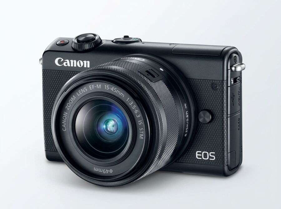 Canon EOS M100 15-45mm Black
