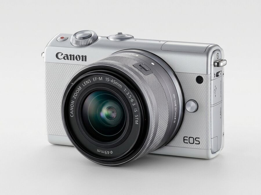 Canon EOS M100 15-45mm Silver