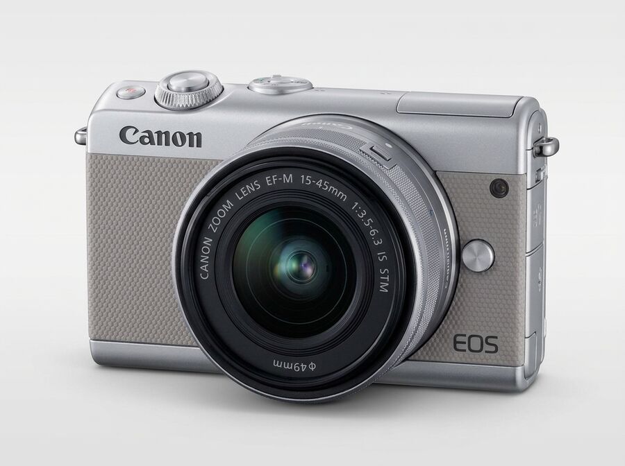 Canon EOS M100 inkl. 15‑45mm Gray