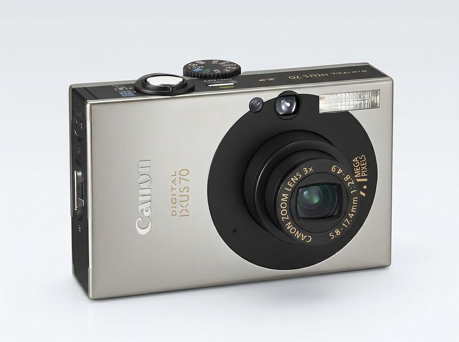 Canon Digital IXUS 70 (silber/schwarz)