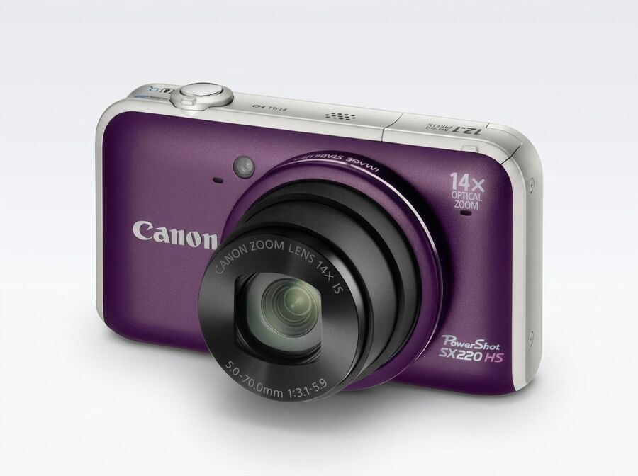 Canon PowerShot SX220 HS Purple