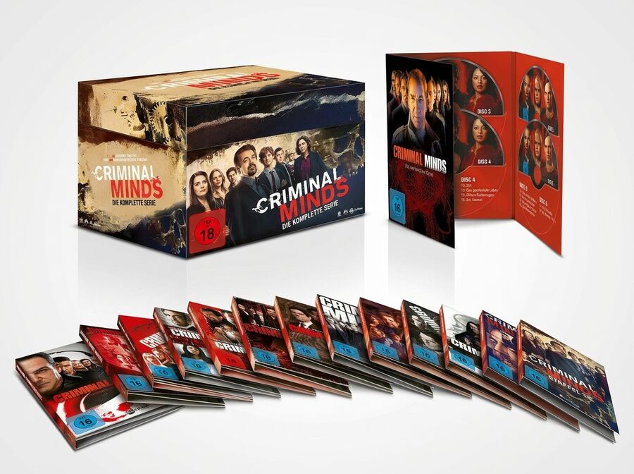 Criminal Minds – Komplettbox Staffel 1-15 (DVD)