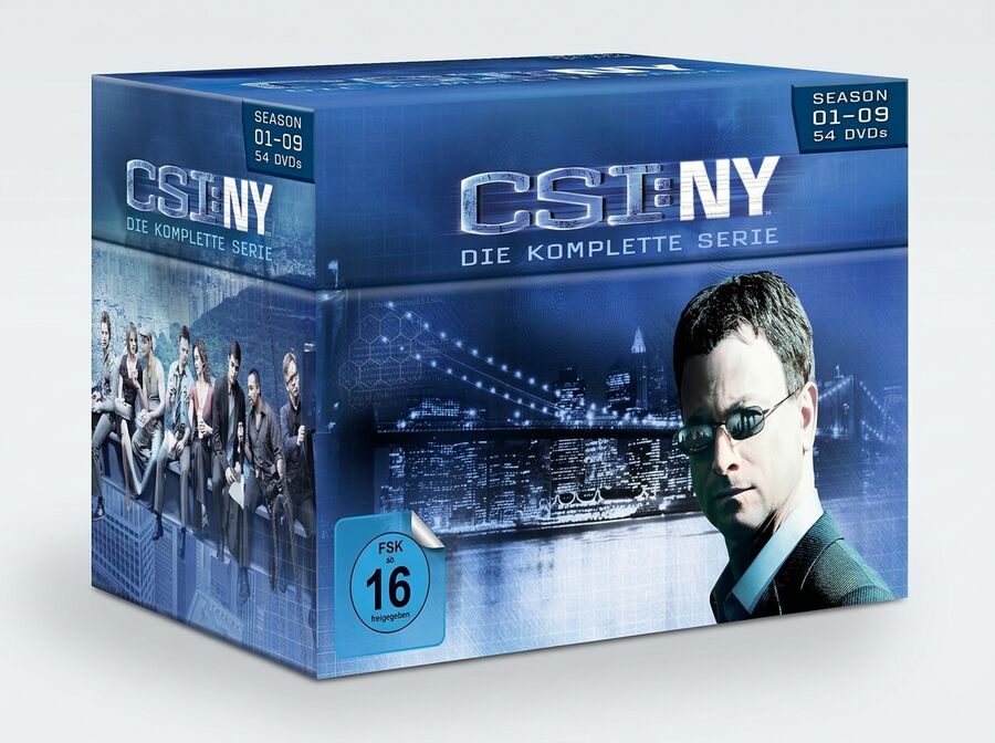 CSI: NY – Die komplette Serie (54 DVDs)