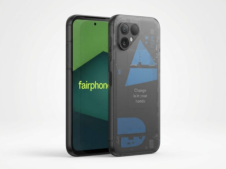 Fairphone 5 5G 256 GB Transparent Edition