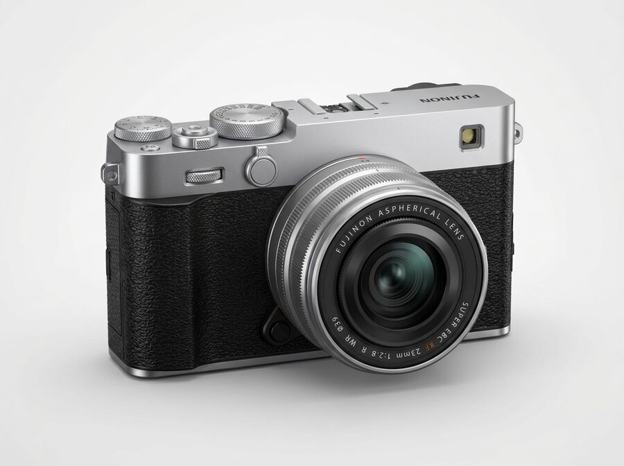 Fujifilm X-E5 + XF 23mm F2.8 R WR Kit (Silber)