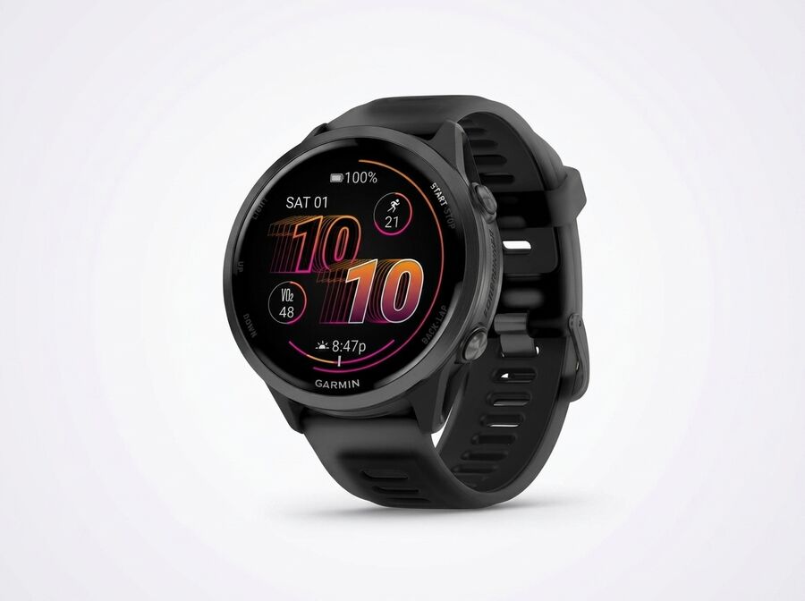 Garmin Forerunner 570 47mm (Schwarz/Schiefergrau)