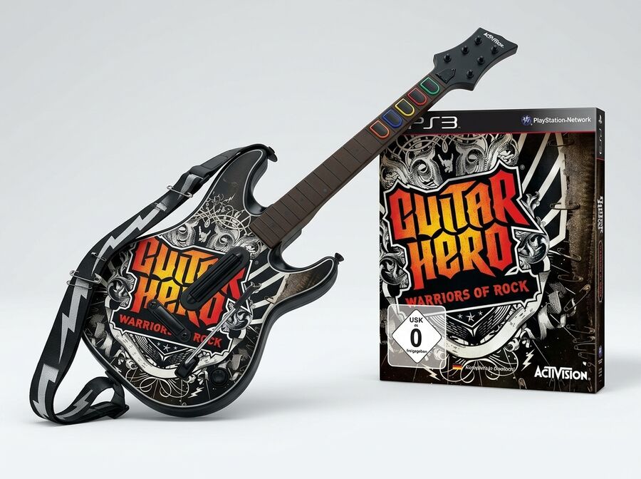 Guitar Hero: Warriors of Rock inkl. Gitarren-Controller