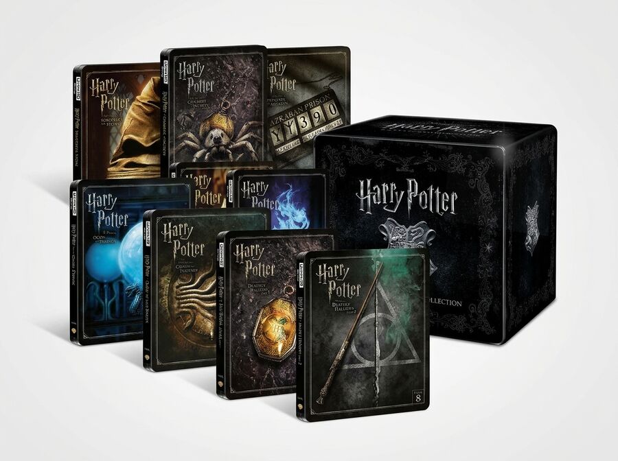 Harry Potter 4K Steelbook Complete Collection