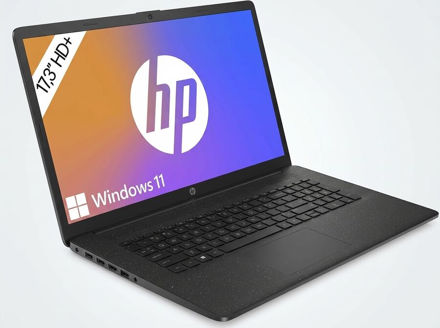 HP 17 Laptop (Celeron N4120, 8 GB, 256 GB SSD)