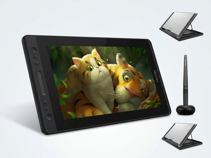 Huion Kamvas Pro 13 Grafiktablett mit Display (13,3")