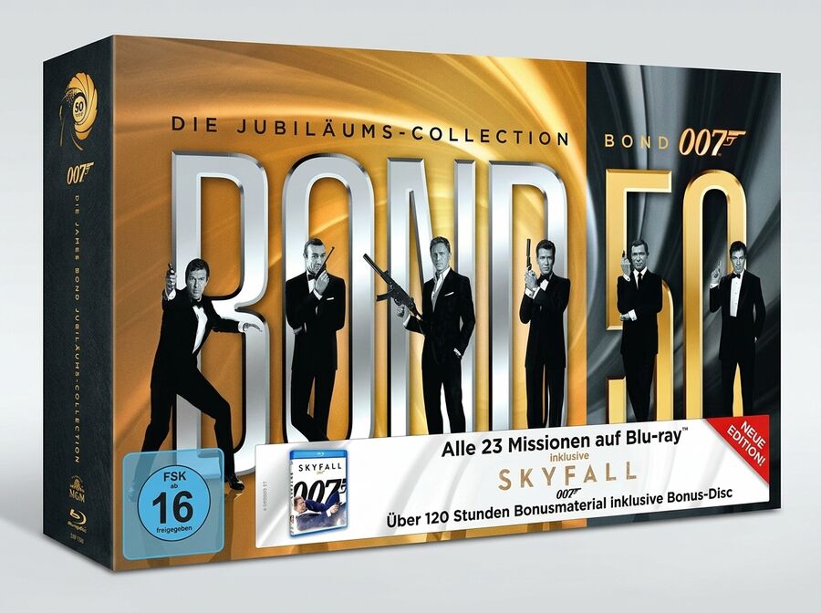 James Bond – Bond 50 Jubiläums-Collection (Blu-ray)
