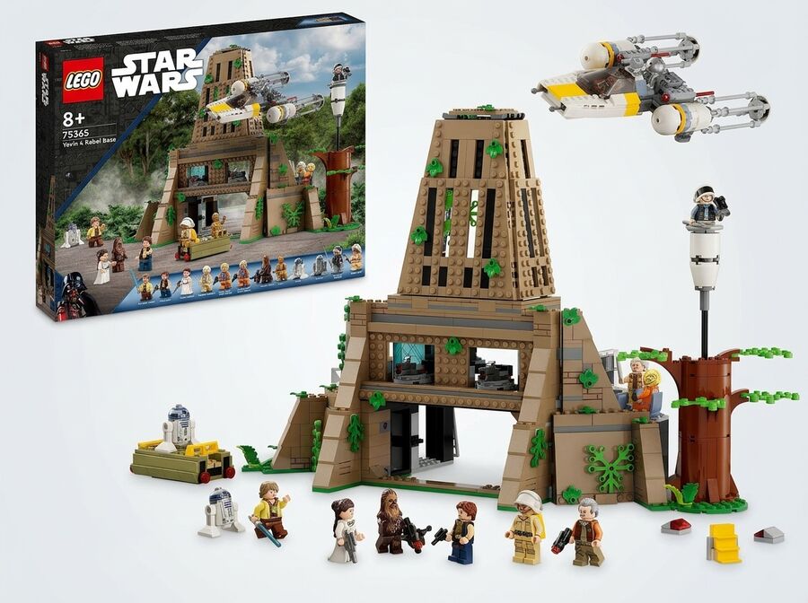 LEGO Star Wars 75365 Rebellenbasis auf Yavin 4
