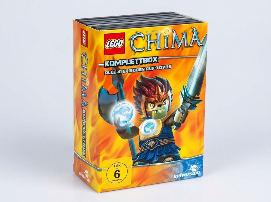 LEGO Legends of Chima 1-9 Komplettbox [9 DVDs]