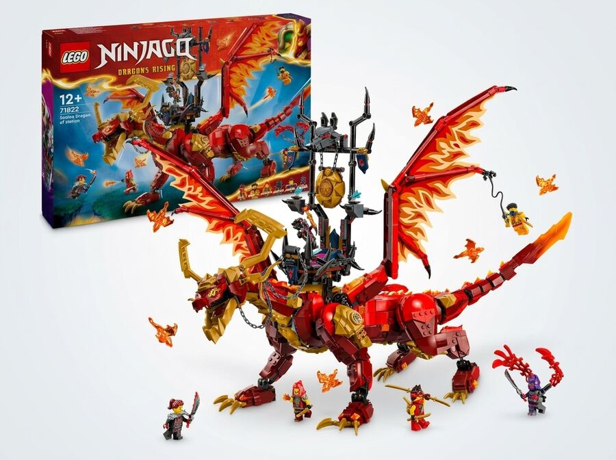 LEGO NINJAGO 71822 Quelldrache der Bewegung