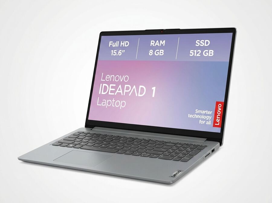 Lenovo IdeaPad 1 15,6" (Ryzen 3 7320U, 8 GB/512 GB)