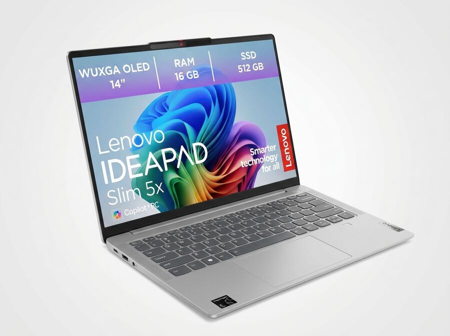 Lenovo IdeaPad Slim 5 14" (Snapdragon X Plus, OLED, Copilot+ PC)