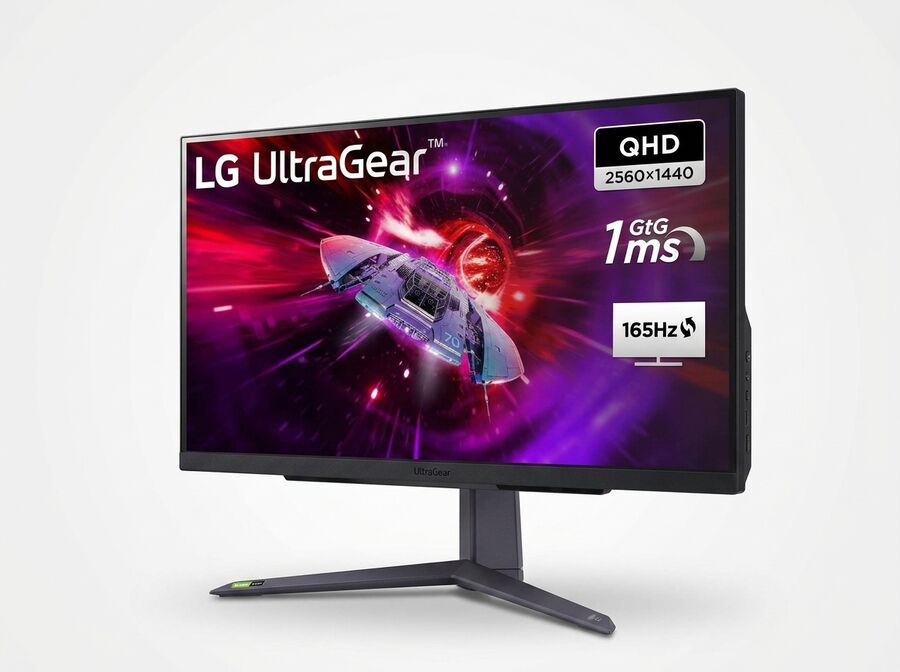 LG UltraGear 27GR75Q-B Gaming-Monitor 27" WQHD