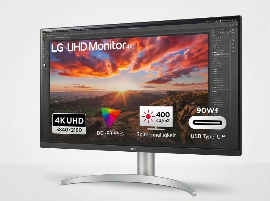 LG 27UP85NP-W 27" 4K-UHD-Monitor