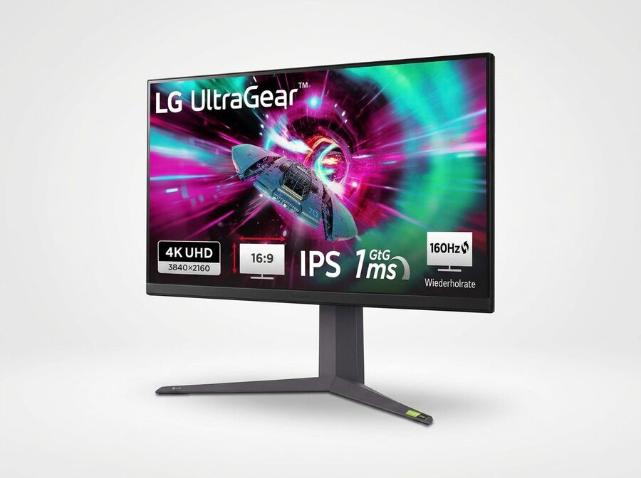 LG UltraGear 32GR93U-B (32" 4K Gaming-Monitor)