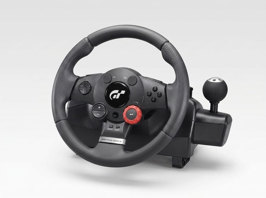Logitech Driving Force GT Lenkrad + Pedale