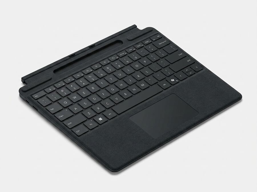 Microsoft Surface Pro Keyboard mit Copilot-Taste (ohne Stift, schwarz)