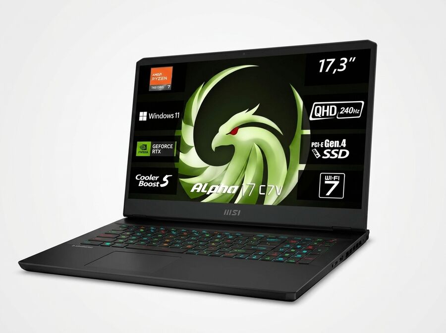 MSI Alpha 17 (Ryzen 7 7840HX, 32 GB)