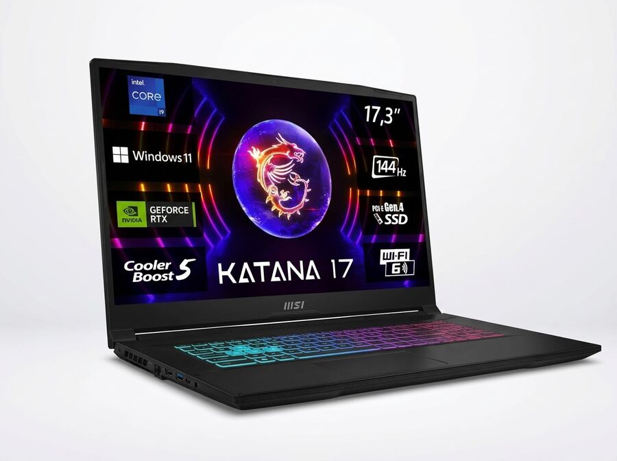 MSI Katana 17 B13VGK-671 (17,3" FHD 144 Hz, i9-13900H, RTX 4070)