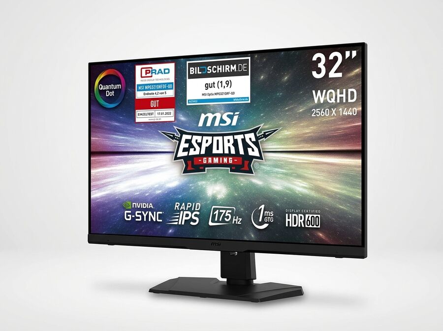 MSI Optix MPG321QRF-QD 32" WQHD 175Hz Gaming-Monitor