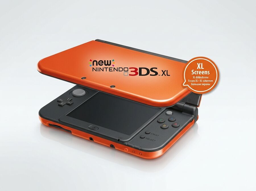New Nintendo 3DS XL Orange/Schwarz
