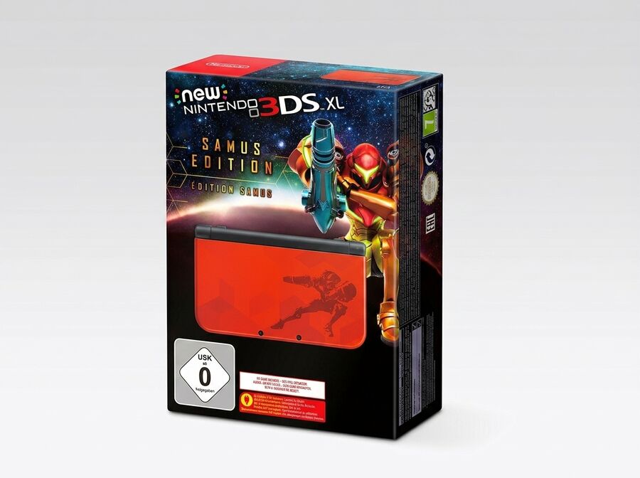 New Nintendo 3DS XL Samus Edition