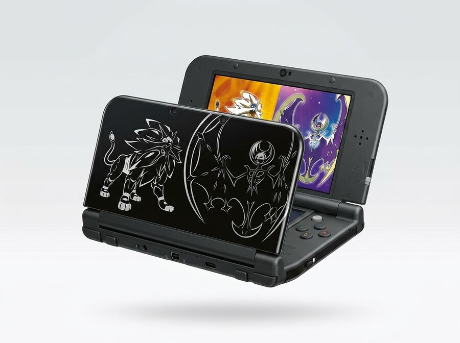 New Nintendo 3DS XL Solgaleo & Lunala Limited Edition