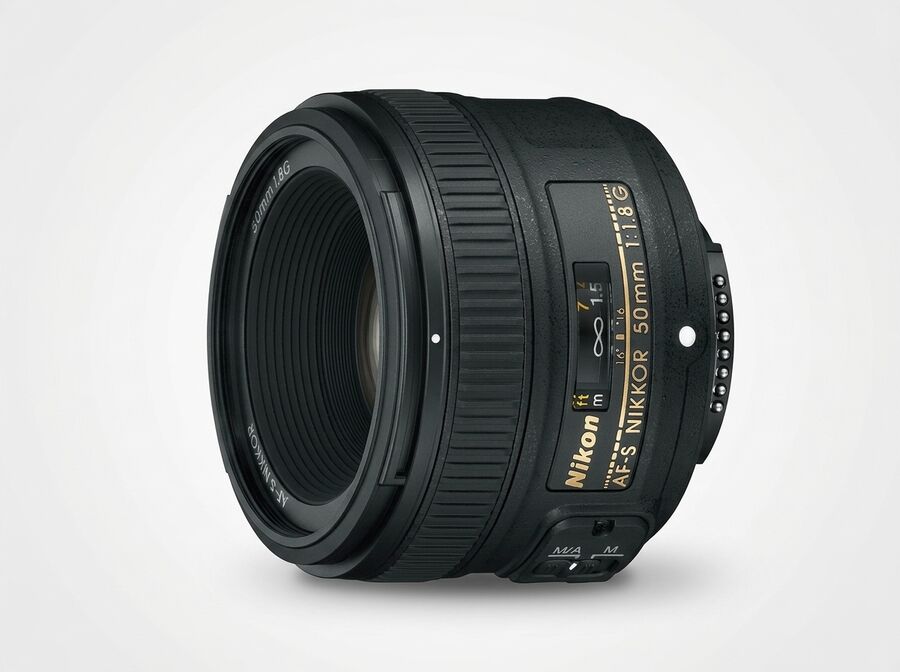 Nikon AF‑S NIKKOR 50 mm f/1.8G Lens (Model 2199)