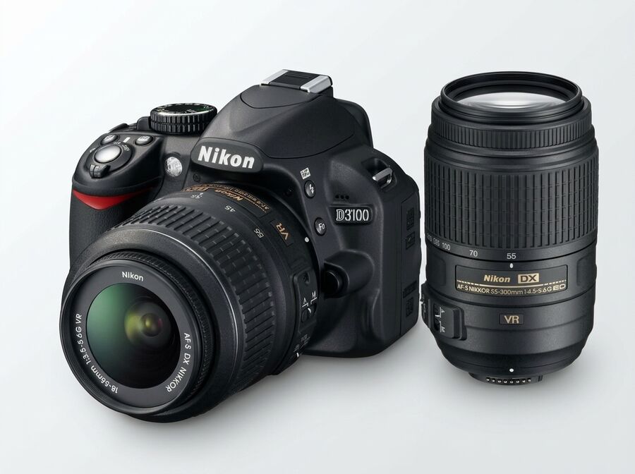 Nikon D3100 Kit mit AF-S DX Objektiv