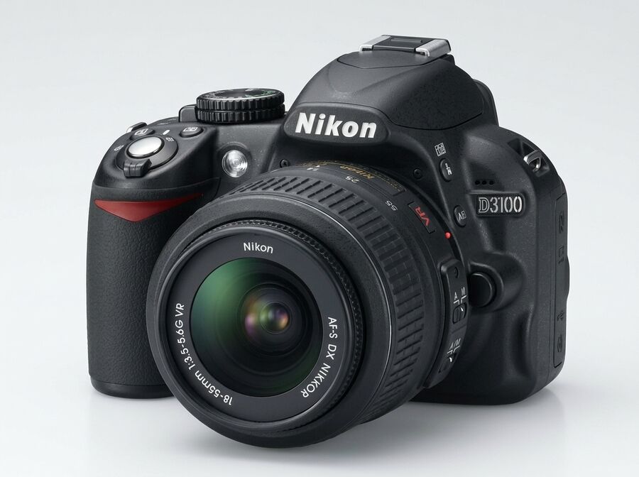 Nikon D3100 Kit mit AF-S DX 18-55mm VR