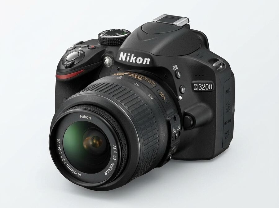 Nikon D3200 18-55mm & 55-200mm Black