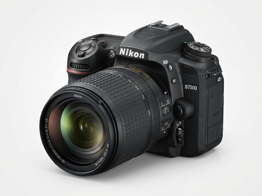 Nikon D7500 Kit mit AF-S DX 18-140mm VR