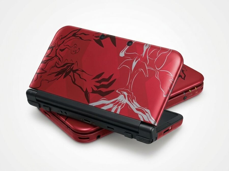 Nintendo 3DS XL Konsole Pokemon Xerneas-Yveltal Red Edition