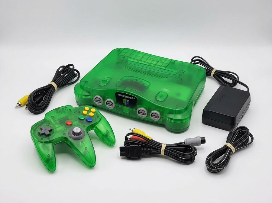 Nintendo 64 Konsole Jungle Green