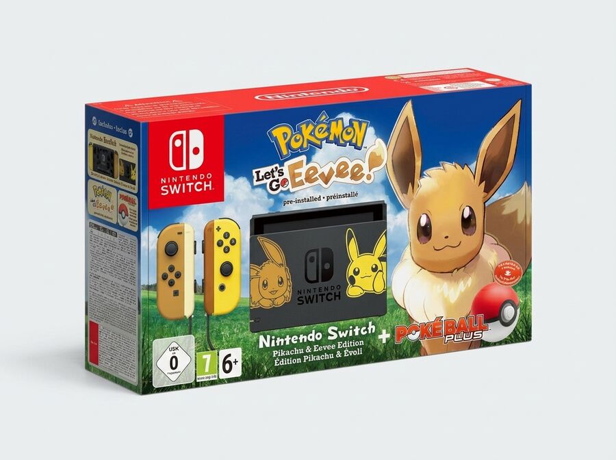 Nintendo Switch Pokémon: Let's Go, Evoli! Bundle