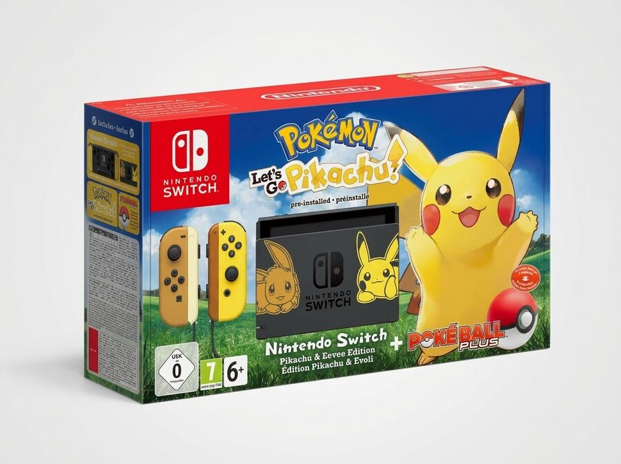 Nintendo Switch Pokémon: Let's Go, Pikachu! Bundle