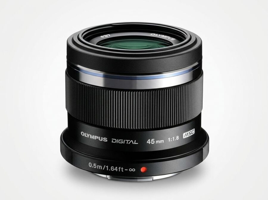 Olympus M.Zuiko Digital 45mm F1.8 Schwarz