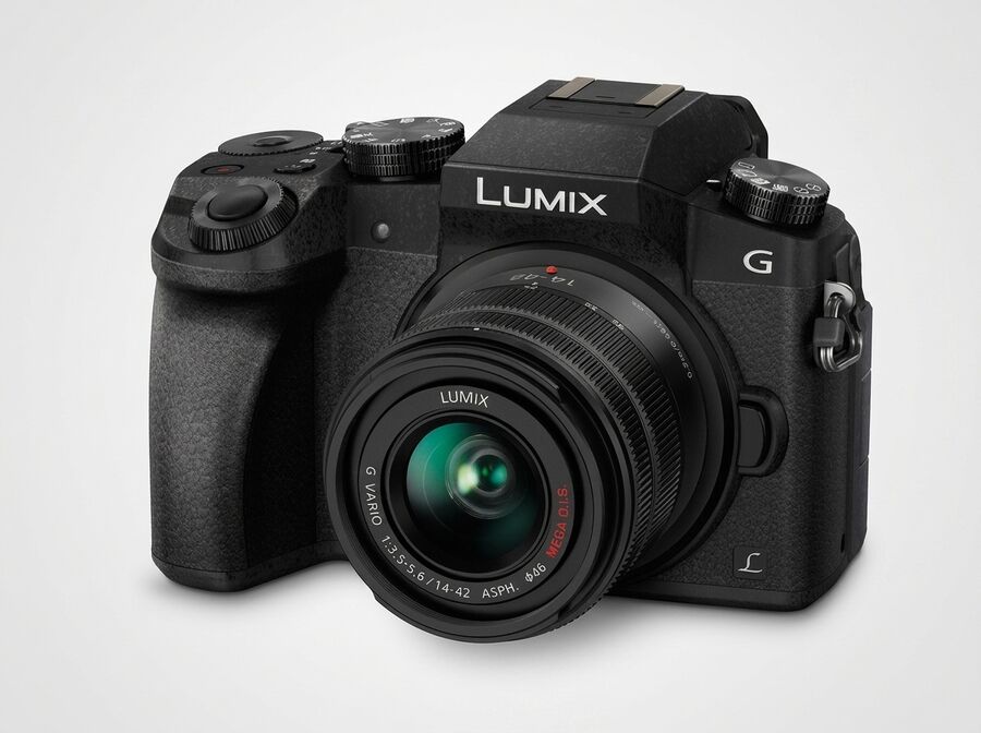 Panasonic Lumix DMC-G70 + 14-42mm (schwarz)