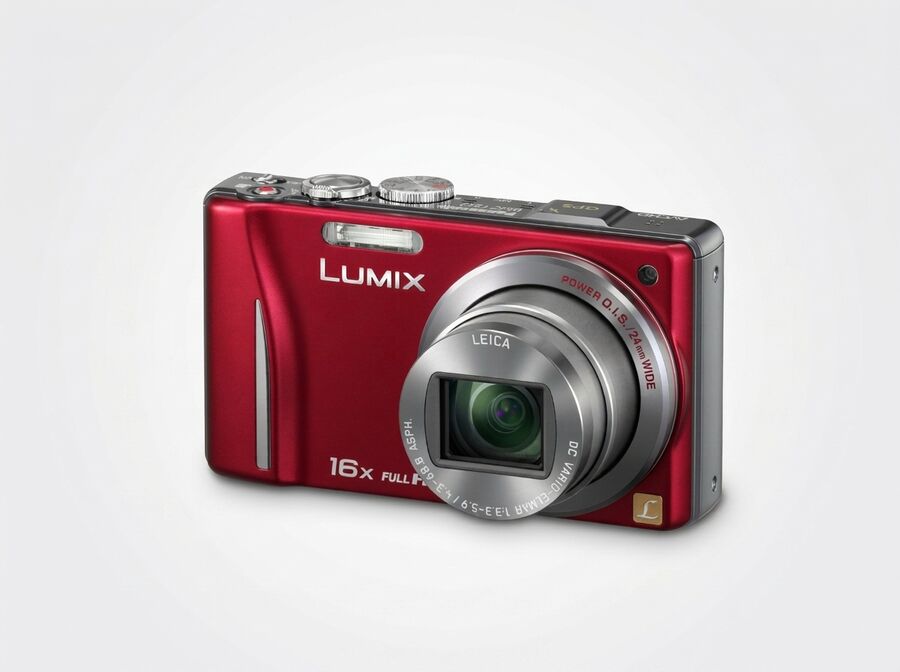 Panasonic Lumix DMC-TZ22 (Rot)